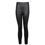 CIGARETTE STRETCH LEATHER PANT - OLIVIA SHEED