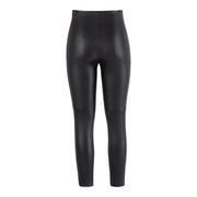 CIGARETTE STRETCH LEATHER PANT - OLIVIA SHEED