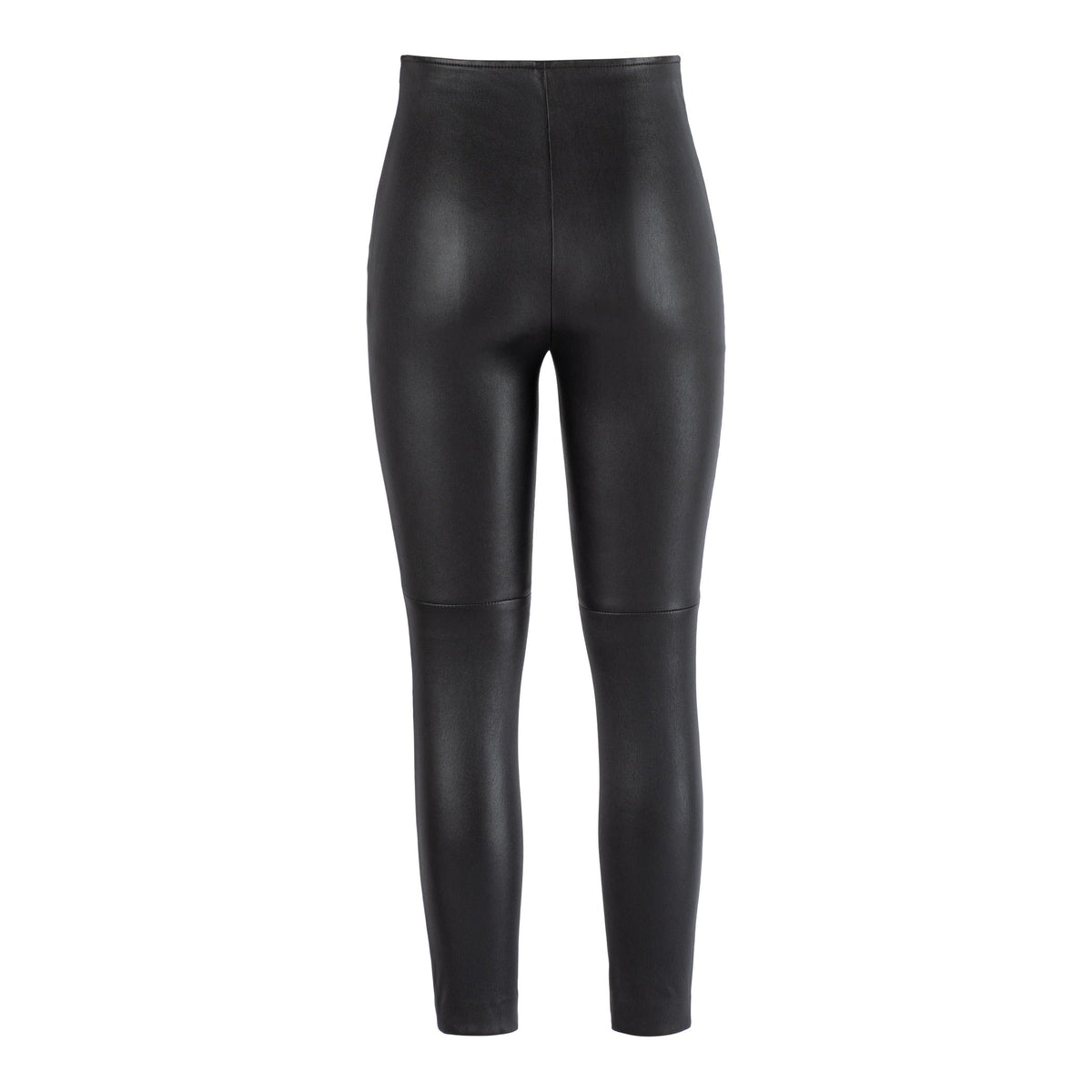 CIGARETTE STRETCH LEATHER PANT - OLIVIA SHEED