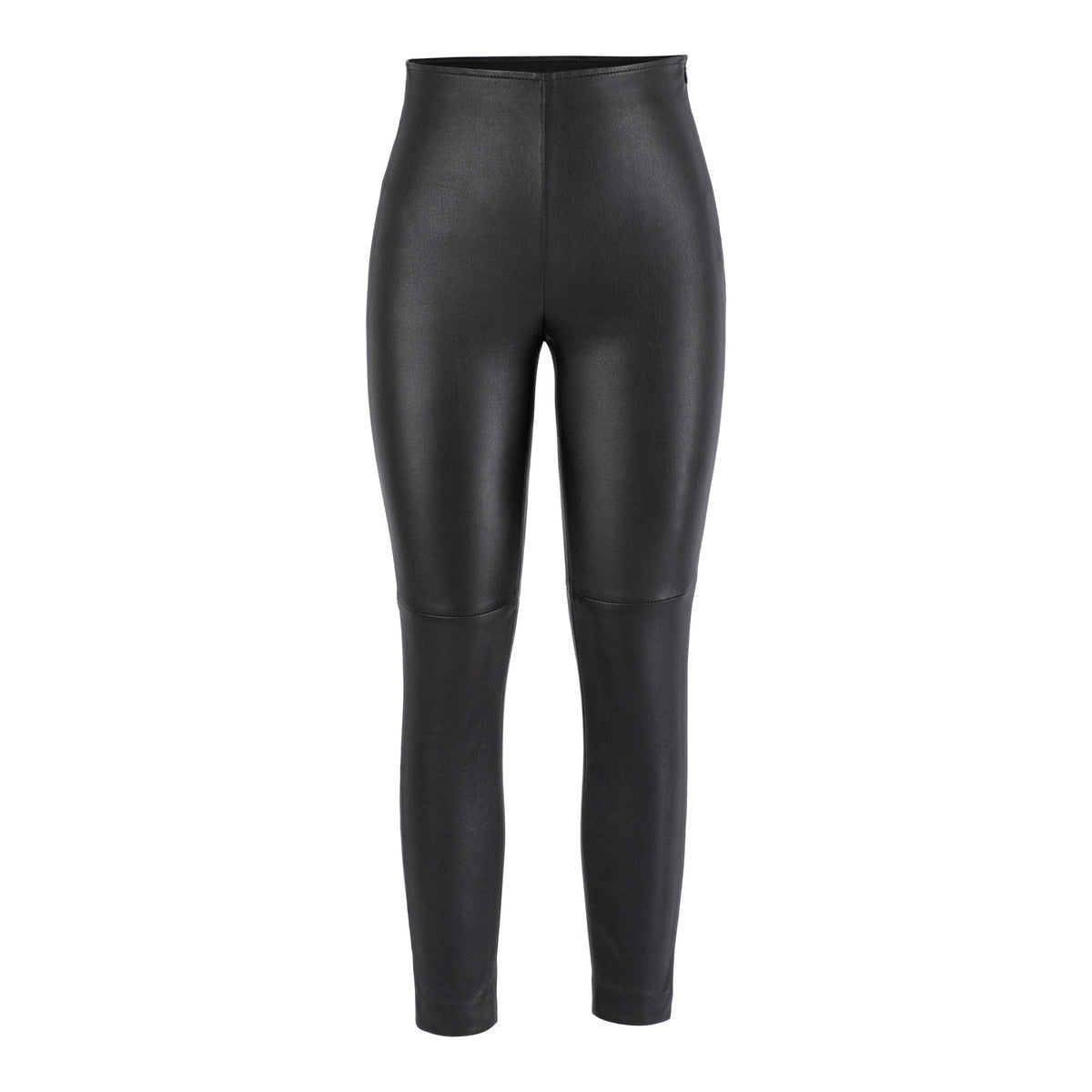 CIGARETTE STRETCH LEATHER PANT - OLIVIA SHEED