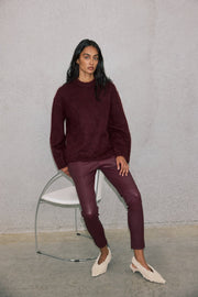 MULBERRY STRETCH LEATHER BOYFRIEND - OLIVIA SHEED
