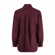 MULBERRY SUEDE SHIRT - OLIVIA SHEED
