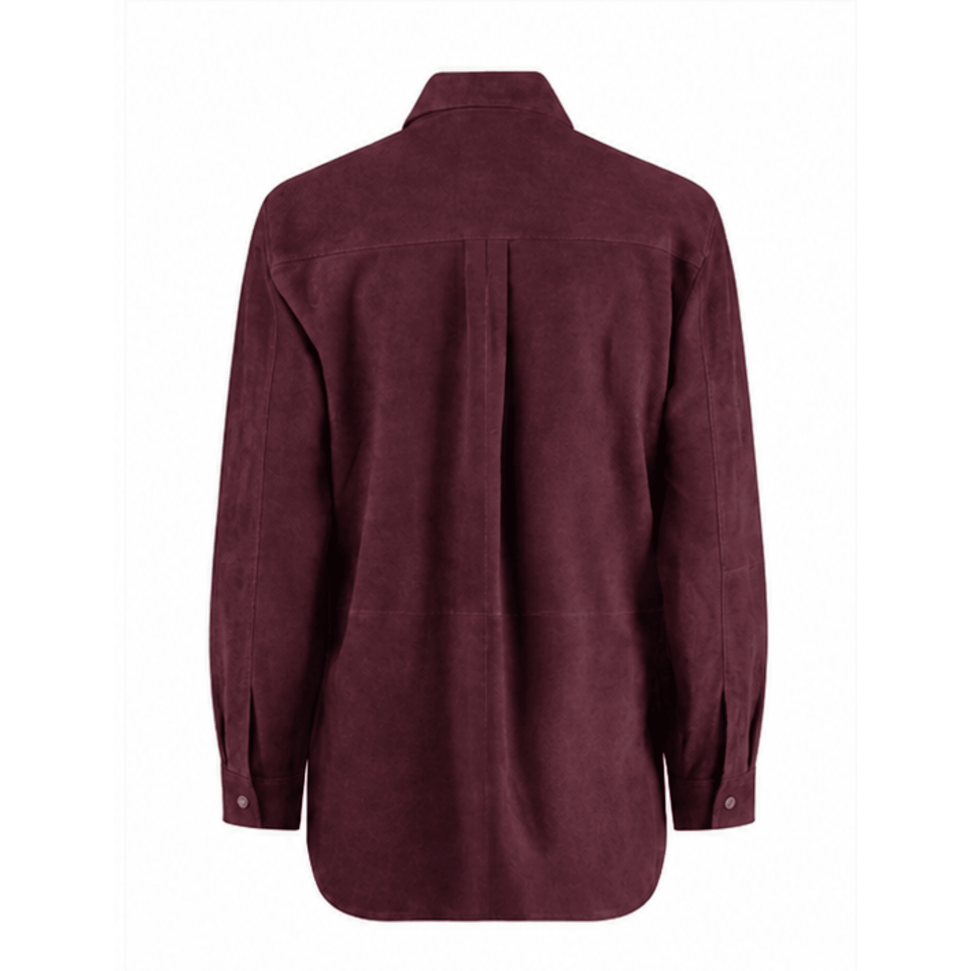 MULBERRY SUEDE SHIRT - OLIVIA SHEED