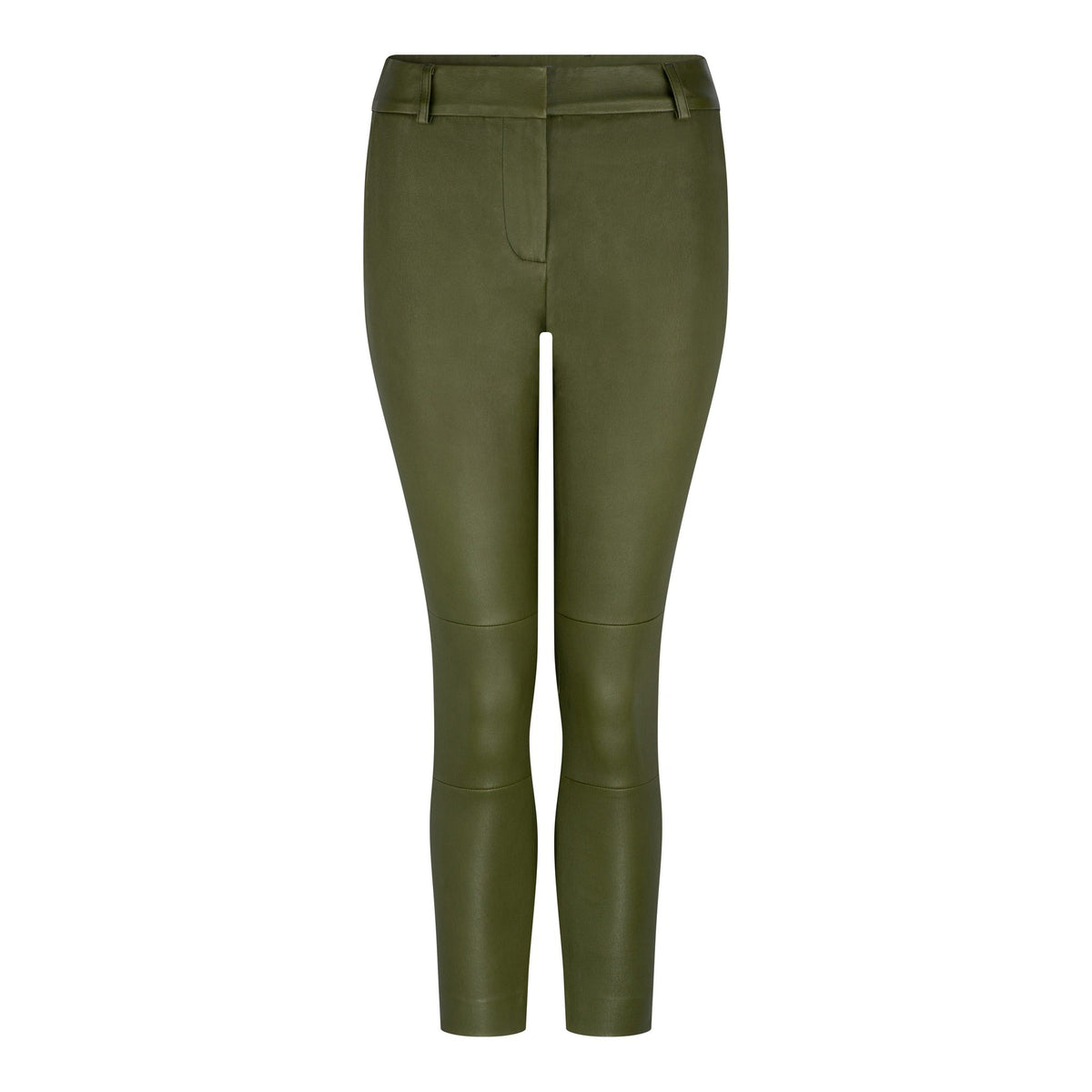 OLIVE STRETCH LEATHER BOYFRIEND - OLIVIA SHEED