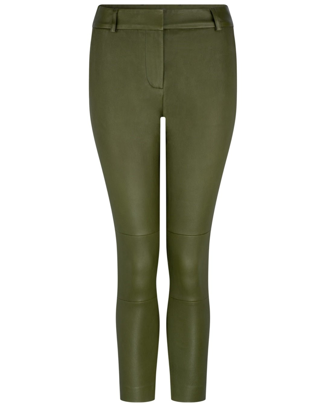 OLIVE STRETCH LEATHER BOYFRIEND - OLIVIA SHEED