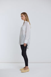 RUE SILK SHIRT WHITE - OLIVIA SHEED