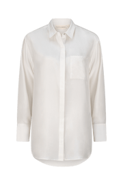 RUE SILK SHIRT WHITE - OLIVIA SHEED