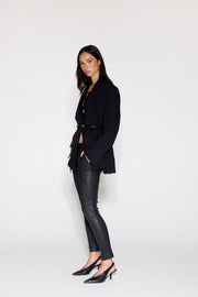 STRETCH LEATHER BOYFRIEND - OLIVIA SHEED