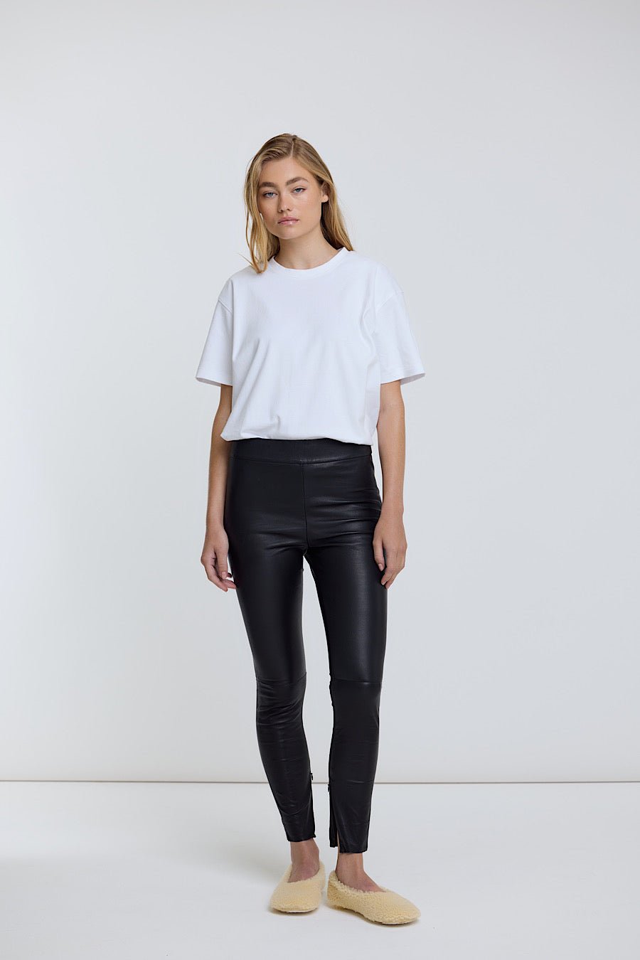 STRETCH LEATHER LEGGING 2.0 - OLIVIA SHEED
